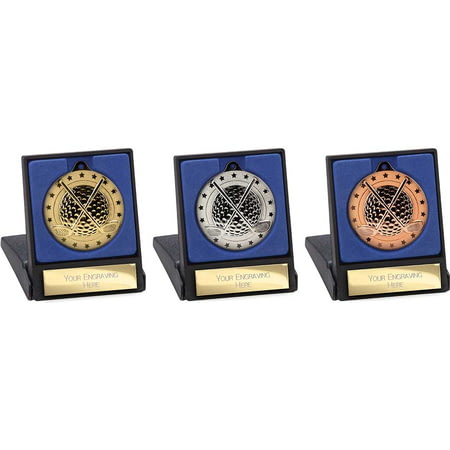 Cascade Stars Golf Medal & Box 50mm