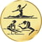Gymnastics/Female Gold 25mm