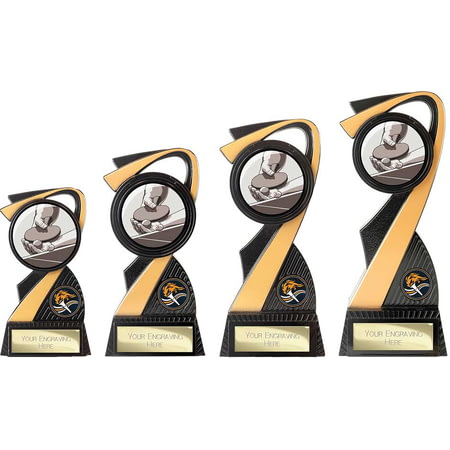 Mania Tower Table Tennis Award Carbon Black & Gold