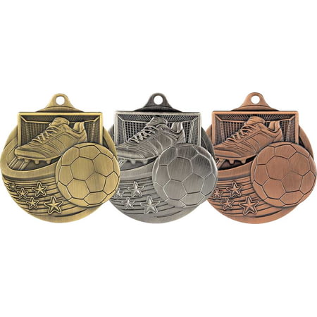 Power Strike Football Medal Antique 50mm