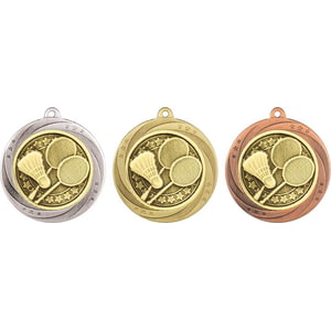 Superstar Badminton Medal