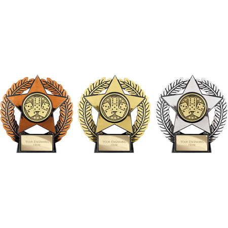 Emperor Star Dominoes Plaque