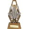 Immense Football Award Antique Silver & Gold 190mm