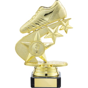 Champions Football Boot Trophy Gold 155mm