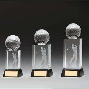 Stirling Golf Crystal Award