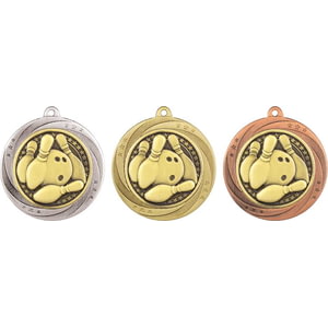 Superstar Ten Pin Bowling Medal
