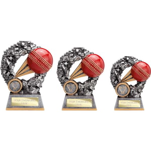 Blast Out Cricket Award Antique