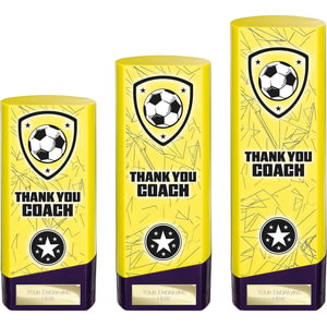 Prime Heavyweight Thank You Coach Yellow & Purple