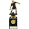 Cyclone Football Player Male Black & Gold