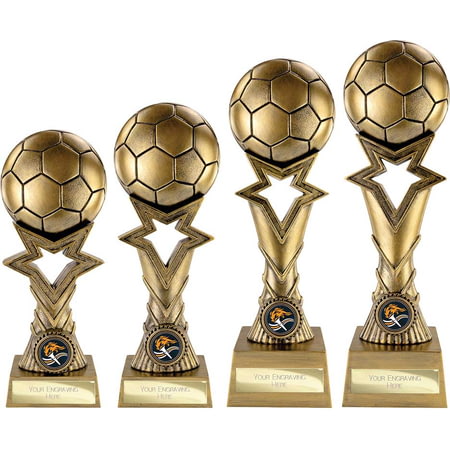 Star Breaker Football Award Metallic