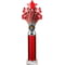 5 Star Multisport Tube Trophy Red and Silver