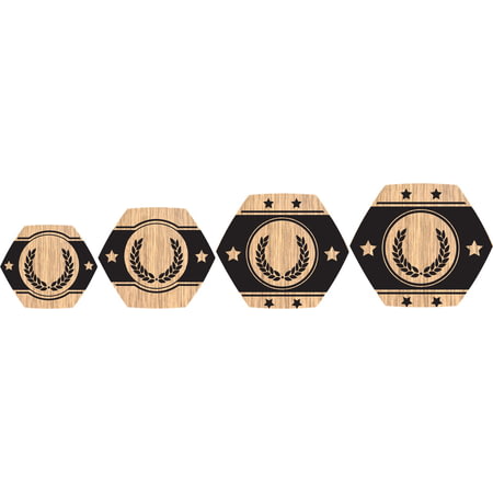 Elite Football Generic Sticker Gold 50mm