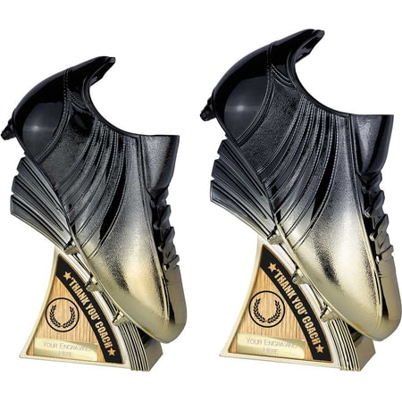 Power Boot Heavyweight Thank You Coach Carbon Black to Gold