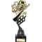 Innov8 Cricket Plastic Trophy Gold & Black