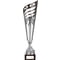 Monza Lazer Cut Metal Cup Silver & Black