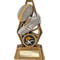 Immense Rugby Award Antique Silver & Gold 190mm