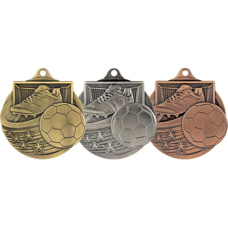 Power Strike Football Medal Antique 70mm