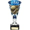 Cobra Star Cup Football Boot & Ball Silver & Blue