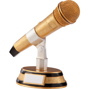 Karaoke King Music Microphone Award 175mm