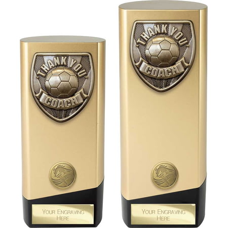 Prime Cobra Thank you Coach Award Gold & Black