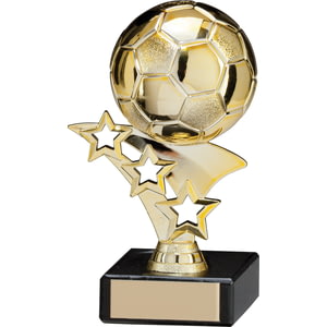 Starblitz Football Trophy Gold 130mm