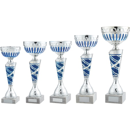 Charleston Cup Silver & Blue