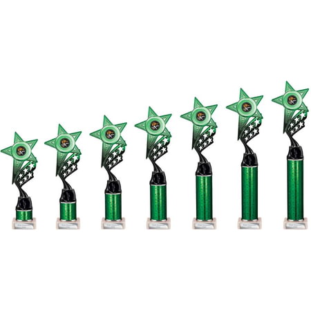 Innov8 Multisport Tube Trophy Green & Black