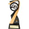 Mania Tower Dominoes Award Carbon Black & Gold 205mm