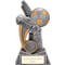 Nemesis Football Boot & Ball Award Antique Gold & Silver