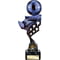 Innov8 Football Plastic Trophy Blue & Black