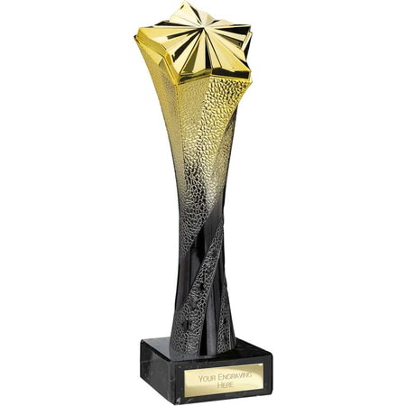 Star Tower Heavyweight Trophy Gold & Black 270mm