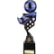Innov8 Football Plastic Trophy Blue & Black