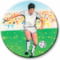 Footballer-Male White 25mm