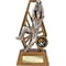 Immense Cricket Fielder Award Antique Gold & Silver 190mm