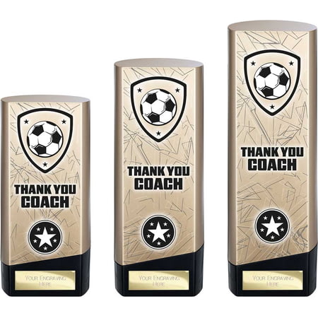 Prime Heavyweight Thank You Coach Gold & Black
