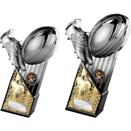 The Marauders Rugby Gold Shirt Gunmetal & Carbon Black