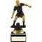 Cyclone Football Player Male Black & Gold