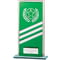 Talisman Multisport Mirror Glass Award Green & Silver