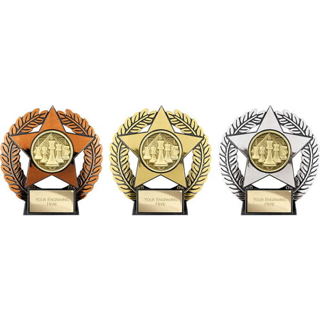 Emperor Star Chess Plaque