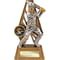 Immense Cricket Batsman Award Antique Gold & Silver 190mm
