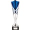 Trident Laser Cup Silver & Blue