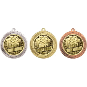 Superstar Happy Birthday Medal