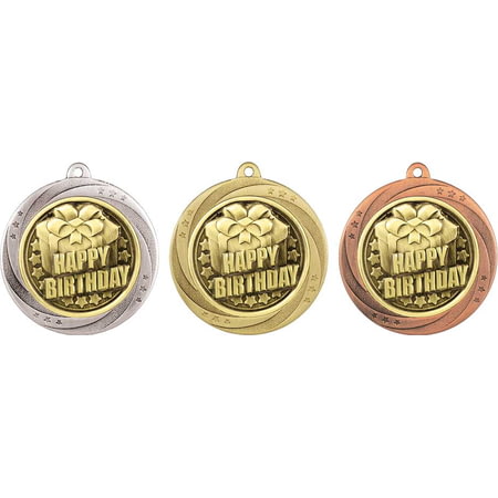 Superstar Happy Birthday Medal
