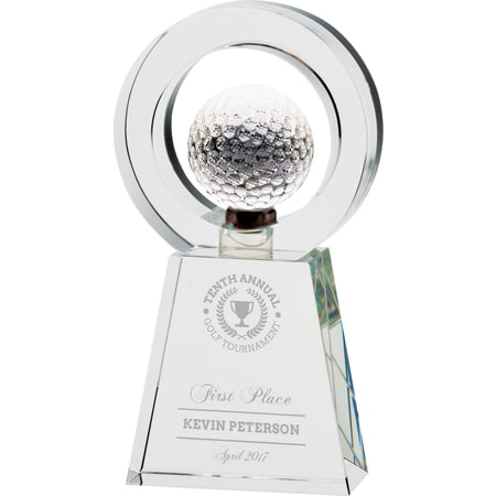 Navigator Golf Crystal Award 200mm