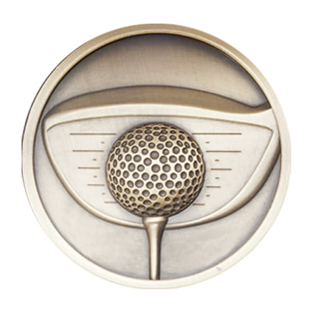 Links Series Golf Driver Medal Gold 70mm
