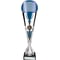 Eclectic Trophy Silver & Blue