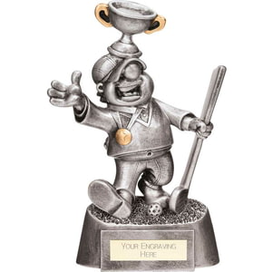 Goof Balls Golf Winner Award Silver 185mm