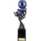 Innov8 Football Plastic Trophy Blue & Black