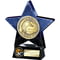 Superstar Goalkeeper Award Blue & Black 140mm