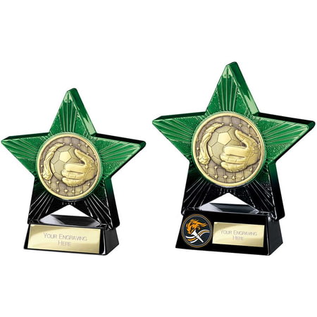 Superstar Goalkeeper Award Green & Black